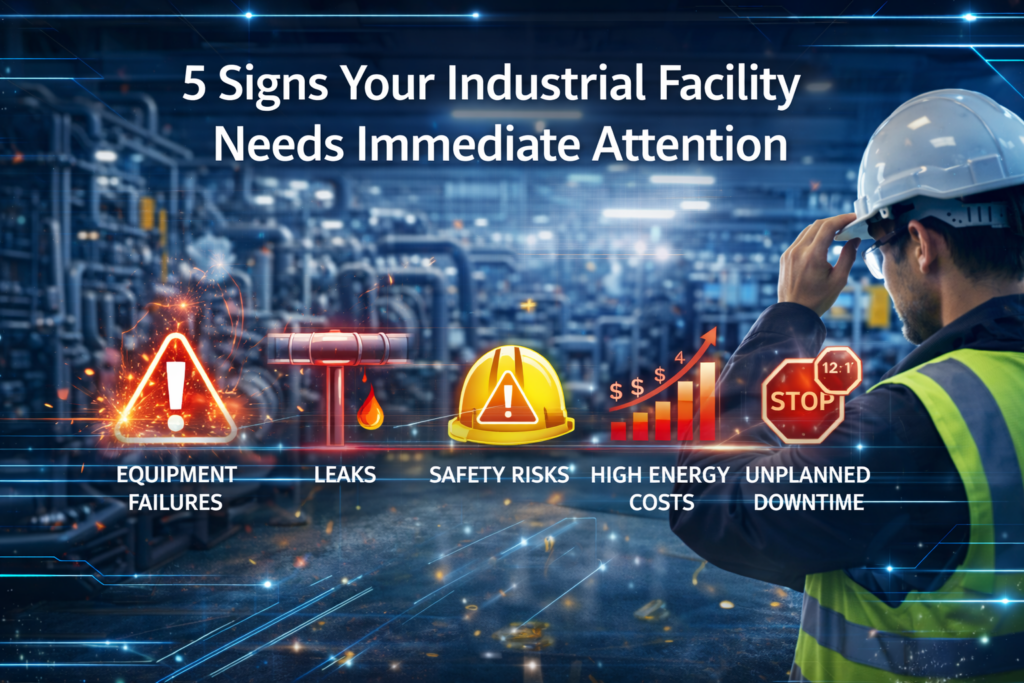 5 Signs Your Industrial Facility Needs Immediate Attention